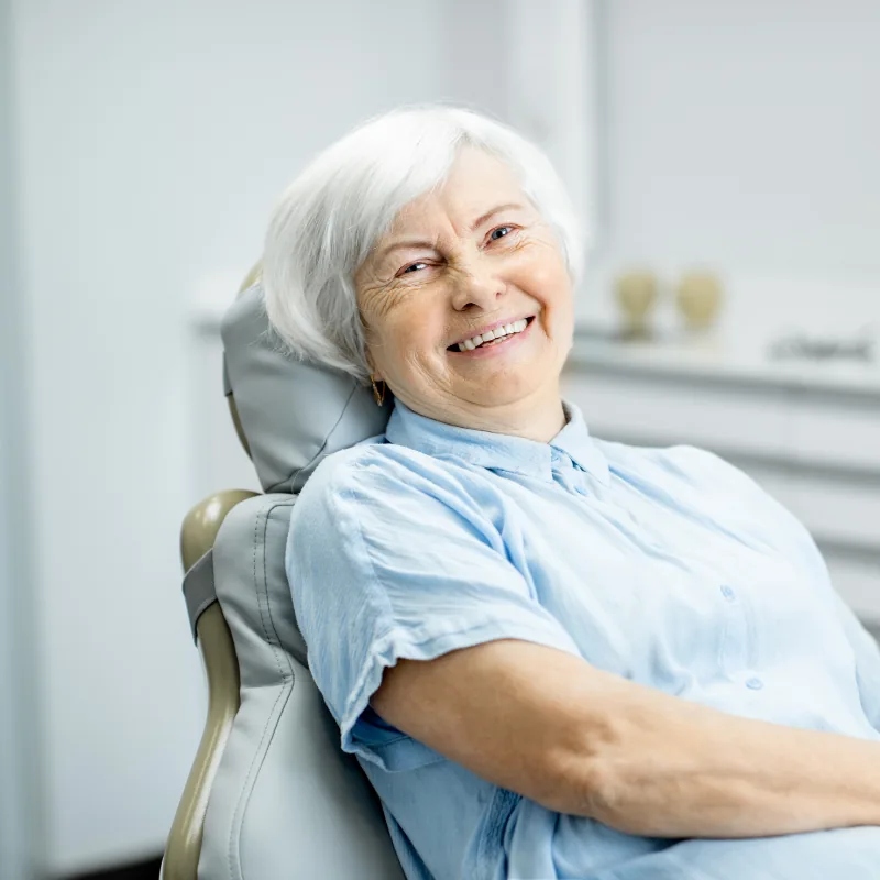 Denture treatment illustration for missing teeth in Peculiar Missouri